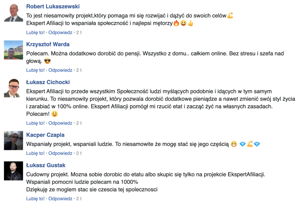 opinie o projekcie ekspert afiliacji